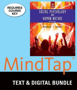 Bundle: Social Psychology and Human Nature, Brief, Loose-Leaf Version, 4th + MindTap Psychology, 1 Term (6 Months) Printed Access Card 4th 9781337128117 Front Cover