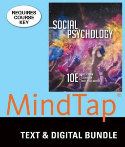 Bundle: Social Psychology, Loose-Leaf Version, 10th + LMS Integrated for MindTap Psychology, 1 Term (6 Months) Printed Access Card