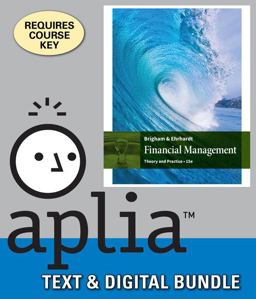 Bundle: Financial Management: Theory and Practice, Loose-Leaf Version, 15th + Aplia, 1 Term Printed Access Card