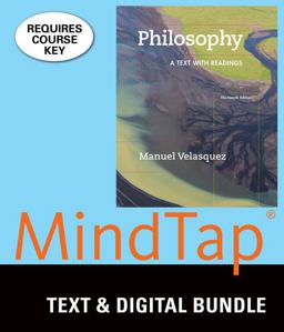 Bundle: Philosophy: a Text with Readings, Loose-Leaf Version, 13th + MindTap Philosophy 1 Term (6 Months) Printed Access Card 13th 9781337130578 Front Cover