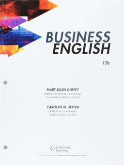 Bundle: Business English, Loose-Leaf Version, 12th + Student Premium Web Site, 1 Term (6 Months) Printed Access Card 12th 9781337150064 Front Cover