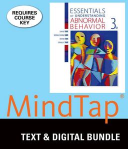Bundle: Essentials of Understanding Abnormal Behavior, Loose-Leaf Version, 3rd + LMS Integrated for MindTap Psychology, 1 Term (6 Months) Printed Access Card 3rd 9781337150132 Front Cover