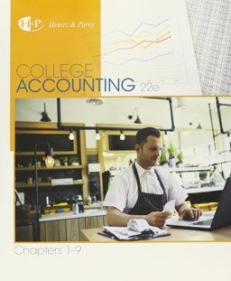 Bundle: College Accounting, Chapters 1-9, Loose-Leaf Version, 22nd + Cengage Learning's Online General Ledger, 2 Terms (12 Months) Printed Access Card
