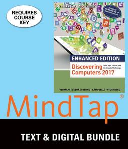 Bundle: Enhanced Discovering Computers 2017 + MindTap Computing, 1 Term (6 Months) Printed Access Card