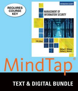 Bundle: Management of Information Security, 5th + LMS Integrated for MindTap Computing, 1 Term (6 Months) Printed Access Card