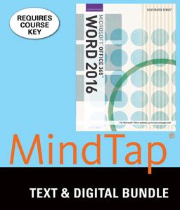 Bundle: Illustrated Microsoft Office 365 and Word 2016: Comprehensive + LMS Integrated MindTap Computing, 1 Term (6 Months) Printed Access Card