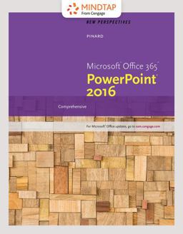 Bundle: New Perspectives Microsoft Office 365 and PowerPoint 2016: Comprehensive, Loose-Leaf Version + MindTap Computing, 1 Term (6 Months) Printed Access Card