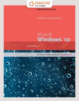 Bundle: New Perspectives Microsoft Windows 10: Intermediate, Loose-Leaf Version + MindTap Computing, 1 Term (6 Months) Printed Access Card for Ruffolo's New Perspectives Microsoft Windows 10: Comprehensive