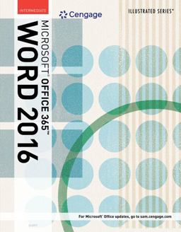 Illustrated Microsoft Office 365 and Word 2016