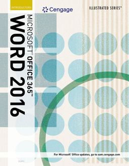 Illustrated Microsoft Office 365 and Word 2016 Introductory, Loose-Leaf Version  9781337250917 Front Cover