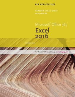New Perspectives Microsoft Office 365 and Excel 2016