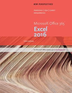 New Perspectives Microsoft Office 365 and Excel 2016