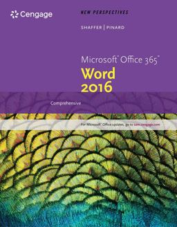 New Perspectives Microsoft Office 365 and Word 2016