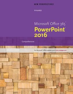 New Perspectives Microsoft Office 365 and PowerPoint 2016 Comprehensive, Loose-Leaf Version 1st 2016 9781337251594 Front Cover