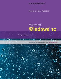 New Perspectives Microsoft Windows 10 Comprehensive, Loose-Leaf Version  9781337251730 Front Cover