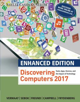 Enhanced Discovering Computers ï¿½2017, Loose-Leaf Version  9781337251877 Front Cover