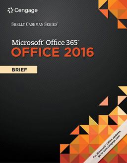 Shelly Cashman Series Microsoft Office 365 and Office 2016
