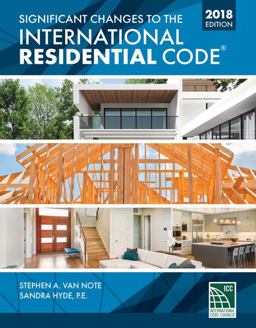 Significant Changes to the International Residential Code 2018 Edition 2nd 9781337271332 Front Cover