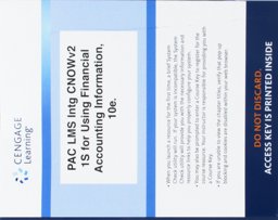 Using Financial Accounting Information