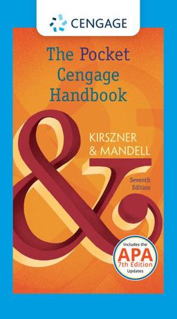 Cengage Handbook 2016 Mla Update:  9781337279932 Front Cover