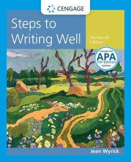 Steps to Writing Well With Additional Readings: 2016 Mla Update  9781337280945 Front Cover