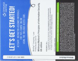 MindTap Information Security, 1 Term (6 Months) Printed Access Card for Whitman/Mattord's Principles of Information Security