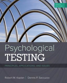 Psychological Testing Psychological Testing