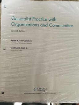 Empowerment Series: Generalist Practice with Organizations and Communities, Loose-Leaf Version 7th 9781337284837 Front Cover