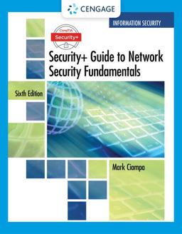 Comptia Security+ Guide to Network Security Fundamentals:  9781337288781 Front Cover