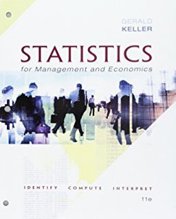Statistics for Management and Economics, Loose-Leaf Version 11th 9781337298766 Front Cover