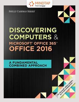 Bundle - Shelly Cashman Discovering Computers and Microsoft Office 365 and Office 2016