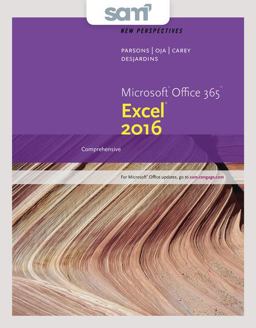New Perspectives Microsoft Office 365 & Excel 2016 + Lms Integrated Sam 365 & 2016 Assessments, Trainings, and Projects With 1 Mindtap Reader: 1st 2016 9781337353823 Front Cover