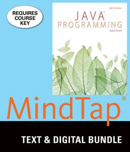 Bundle: Java Programming, 8th + MindTap Programming, 1 Term (6 Months) Printed Access Card