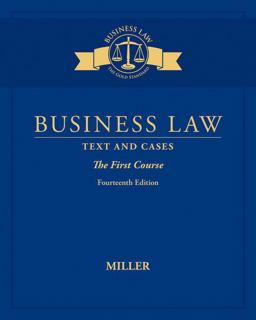 Bundle: Business Law: Text and Cases - the First Course, 14th + MindTap Business Law, 1 Term (6 Months) Printed Access Card