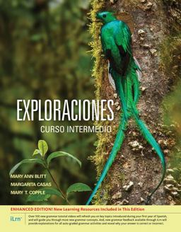 Exploraciones Curso Intermedio, Enhanced  9781337393997 Front Cover
