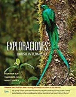 Exploraciones Curso Intermedio, Enhanced, Loose-Leaf Version 1st 2017 9781337394017 Front Cover