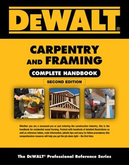 Dewalt Carpentry and Framing Complete Handbook:  9781337398794 Front Cover