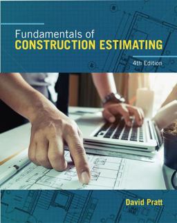 Fundamentals of Construction Estimating:  9781337399395 Front Cover