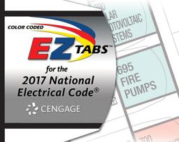 Color Coded EZ Tabs for the 2017 National Electrical Code