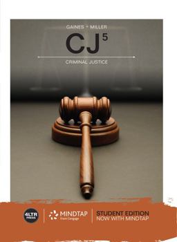 Cj + Cj Online, 1 Term 6 Months Access Card:  9781337402477 Front Cover