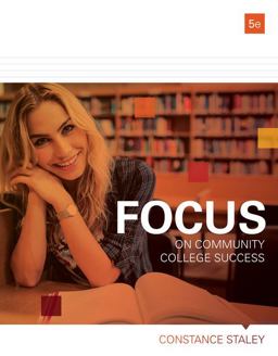 Focus on Community College Success:  9781337406123 Front Cover