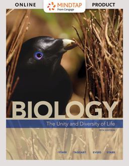 MindTap Biology, 2 Terms (12 Months) Printed Access Card for Starr/Taggart/Evers/Starr's Biology: the Unity and Diversity of Life