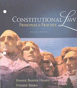 Constitutional Law Principles and Practice, Loose-Leaf Version 2nd 9781337413756 Front Cover