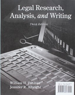 Legal Research, Analysis, and Writing, Loose-Leaf Version