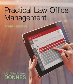 Practical Law Office Management, Loose-Leaf Version 4th 9781337414081 Front Cover