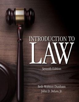 Introduction to Law, Loose-Leaf Version 7th 9781337414166 Front Cover