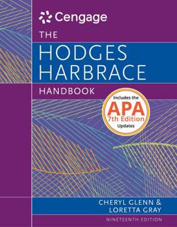 Bundle: Hodges Harbrace Handbook, 2016 MLA Update, 19th + MindTap English, 2 Terms (12 Months) Printed Access Card Bundle: Hodges Harbrace Handbook, 2016 MLA Update, 19th + MindTap English, 2 Terms (12 Months) Printed Access Card