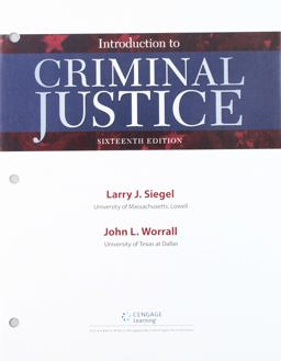 Bundle: Introduction to Criminal Justice, Loose-Leaf Version, 16th + MindTap Criminal Justice, 1 Term (6 Months) Printed Access Card