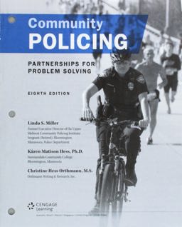 Bundle: Community Policing: Partnerships for Problem Solving, Loose-Leaf Version, 8th + MindTap Criminal Justice, 1 Term (6 Months) Printed Access Card 8th 9781337500067 Front Cover
