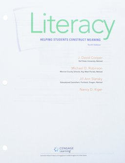 Literacy + Mindtap Education, 1 Term - 6 Months Access Card: Helping Students Construct Meaning  9781337538640 Front Cover